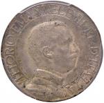 Savoy Coins. Vittorio Emanuele III (1900-1946) Lira 1908 - Nomisma 1198 AG R In slab PCGS MS64 cod. 