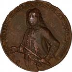 1739 Admiral Vernon Medal. Porto Bello with Vernons Portrait Alone. Adams-Chao PBv 20-P, M-G 42. Rar