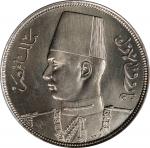 EGYPT. 10 Milliemes, AH 1360 (1941). Kings Norton Mint. Farouk. PCGS SPECIMEN-64.