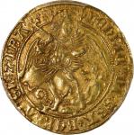 GREAT BRITAIN. Angel, ND (1505-09). London Mint; mm: pheon. Henry VII. PCGS AU-55.