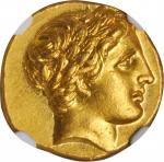 MACEDON. Kingdom of Macedon. Philip II, 359-336 B.C. AV Stater (8.61 gms), Amphipolis Mint, ca. 340-