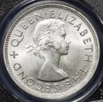 SOUTH RHODESIA 南ローデシア Crown 1953 PCGS-MS64 UNC+，KM-27 セシル・ジョン・ローズ生誕100周年PCGS-MS64