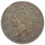 UNITED STATES: AE token (2.74g), 1859, Rulau-Va 103, Wright-667, Schenkman-1040 AC, VF-EF, capped bu