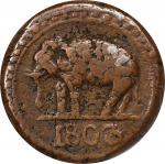 CEYLON. 1/12 Rixdollar, 1803. George III. PCGS VF-25.