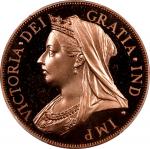 1901年爱尔兰臆造48便士铜币。IRELAND. Copper Fantasy 48 Pence, "1901". Victoria. PCGS PROOF-67 Cameo.