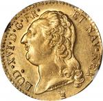 FRANCE. Louis dor, 1787-I. Limoges Mint. Louis XVI (1774-93). NGC MS-64.