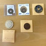 Group Lots - China，CHINA: LOT of 5 coins, a diverse group of coins including Qing dynasty Xian Feng 