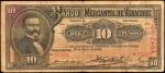 MEXICO. El Banco Mercantil de Veracruz. 10 Pesos, 1904. P-S439d. Very Good.