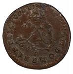 1743-D Sou Marque. Lyon Mint. Vlack-75. Rarity-7. AU Details--Filed Rims (PCGS).