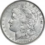 1901 Morgan Silver Dollar. AU-50 (PCGS).