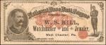 West Chester, Pennsylvania. W.S. Hill, Watchmaker and Jeweler. National Base Ball League. Season of 
