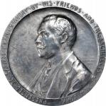 1914 Avery Library Medal. By Victor David Brenner, struck by Tiffany & Co. Smedley-102. Silver. Abou