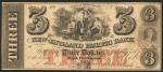 North Providence, Rhode Island. New England Pacific Bank. 1860. $3. Fine.