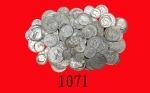 世界什银一组 106枚，有香港银币。极美品 - 未使用World coins: a group of 106 incl. Hong Kong coins. SOLD AS IS/NO RETURN. 