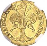 ITALIEFlorence (République de), Tano di Baroncello (1er semestre 1308). Florin ND, Florence.
