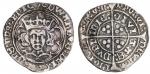 Ireland. Edward IV (1461-1483). Heavy  Cross and pellets  coinage, 1465. Groat, mm rose. Dublin. 2.4