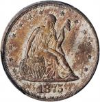 1875-S Twenty-Cent Piece. BF-6. Rarity-4. MS-66 (PCGS).