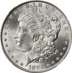 1883-CC Morgan Silver Dollar. MS-64 (NGC).