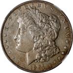 1901 Morgan Silver Dollar. AU-55 (NGC).