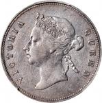 1894年香港半圆银币，PCGS XF Detail，有清洗