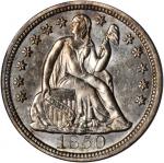 1850 Liberty Seated Dime. MS-64 (PCGS).