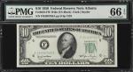 Fr. 2010-FW. 1950 $10 Federal Reserve Note. Atlanta. PMG Gem Uncirculated 66 EPQ.