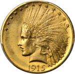 1915 Indian Eagle. Unc Details--Cleaning (PCGS).