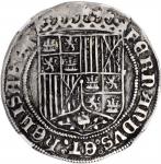 SPAIN. Real, ND (1497-1504). Segovia Mint. Ferdinand & Isabel. NGC EF-40.
