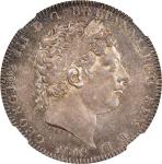 GREAT BRITAIN. Crown, 1819 Year LIX. London Mint. George III. NGC MS-62.