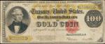 Fr. 1215. 1922 $100 Gold Certificate. PCGS Very Fine 20.
