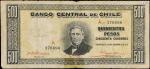 CHILE. Banco Central de Chile. 500 Pesos, 1933. P-97. Fine.
