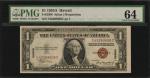 Fr. 2300. 1935A $1 Hawaii Emergency Note. PMG Choice Uncirculated 64.