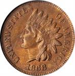 1868 Indian Cent. MS-63 BN (PCGS).