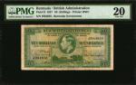 BERMUDA. Bermuda Government. 10 Shillings, 1937. P-9. PMG Very Fine 20.