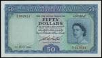 MALAYA AND BRITISH BORNEO. Board of Commissioners of Currency. $50, 21.3.1953. P-4a.
