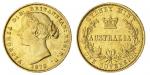 x Australia, Victoria (1837-1901), Sydney Branch Mint, Sovereign, 1870, laureate head left, rev. AUS