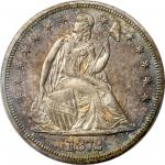 1872 Liberty Seated Silver Dollar. Proof-66 (PCGS).