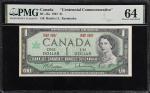 CANADA. Lot of (4). Bank of Canada. 1, 2 & 5 Dollars, 1954-74. BC-38b, BC-39b, BC-45a & BC-47a. PMG 
