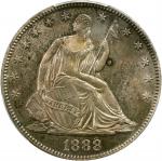 1888 Liberty Seated Half Dollar. Proof-63 (PCGS).