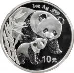 2004年10元。熊猫系列。