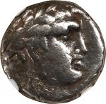 SYRIA. Phoenicia. Tyre. AR 1/2 Shekel, Dated CY 164 (A.D. 38/9). NGC VG. Marks.