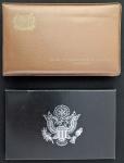 World Coins, United States Mint Silver Proof Set 1993, a set of 5 coins, 1 cent to half dollar, and 