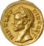 CLAUDIUS II GOTHICUS, A.D. 268-270. AV Aureus (4.58 gms), Mediolanum Mint. NGC Ch AU, Strike: 5/5 Su