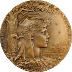 FRANCE. International Exposition Bronze Award Medal, 1900. UNCIRCULATED.
