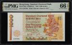 1985年渣打银行壹仟圆。(t) HONG KONG. Standard Chartered Bank. 1000 Dollars, 1985. P-283a. PMG Gem Uncirculate