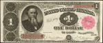 Fr. 351. 1891 $1 Treasury Note. Extremely Fine.