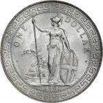1900-C年英国贸易银元站洋壹圆银币。加尔各答铸币厂。GREAT BRITAIN. Trade Dollar, 1901-C. Calcutta Mint. Victoria. PCGS MS-64