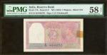 INDIA. Reserve Bank of India. 2 Rupees & 10 Rupees, ND (1937) & ND (1943). P-17b & 19a. PMG Very Fin