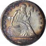 1869 Liberty Seated Silver Dollar. Proof-64+ (PCGS). CAC.