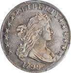 1799 Draped Bust Silver Dollar. BB-163, B-10. Rarity-2. AU Details--Cleaned (PCGS).